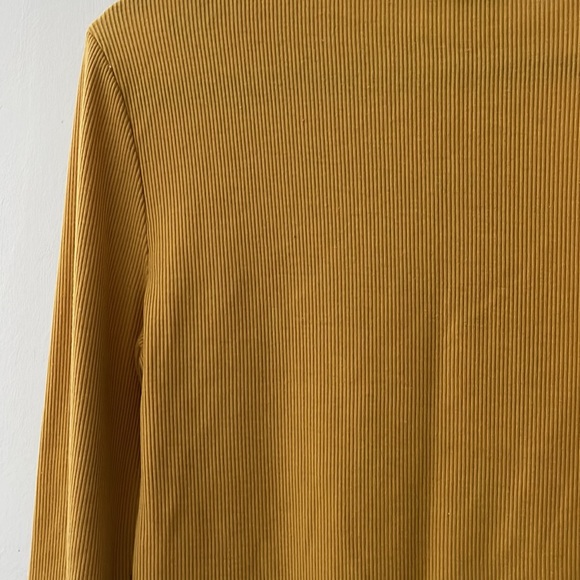 3 for $20 - SWS Essentials Yellow Roundneck Long Sleeve Top - Picture 3 of 4